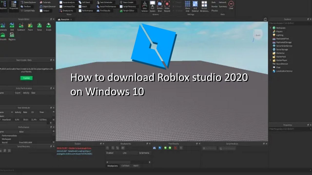 How to Install Roblox Studio on Windows 10